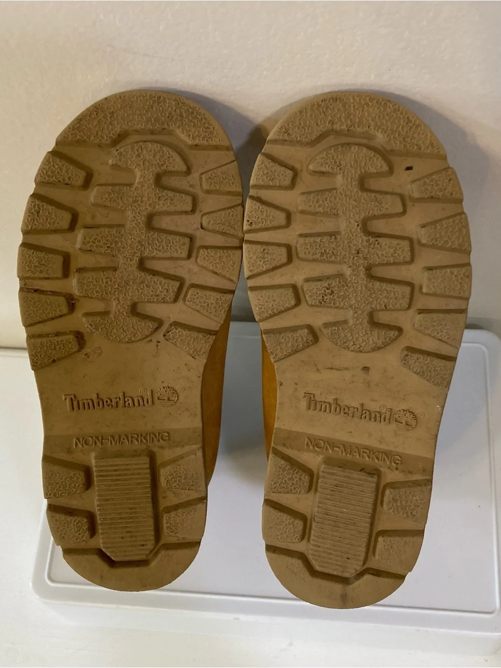 Timberland Waterproof Toddler Sz 10 Boots Wheat Tan Leather Nubuck 10860